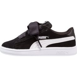 Puma Tenisówki i Trampki black/white. Czarne trampki dziewczęce Puma, ze skóry. Za 149,00 zł.