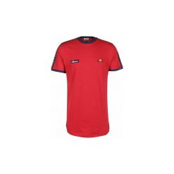 T-shirty z krótkim rękawem Ellesse Fede Taped Camiseta. Czerwone t-shirty męskie marki Ellesse, m, bez wzorów, bez kołnierzyka, krótkie. Za 163,44 zł.