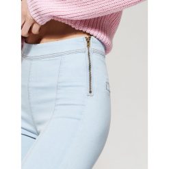 Jeansy high waist skinny - Niebieski. Jeansy damskie House. Za 119,99 zł.