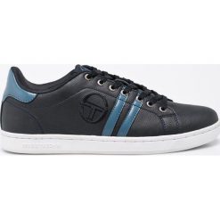 Sergio Tacchini - Buty. Niebieskie halówki męskie marki Sergio Tacchini, z gumy, na sznurówki. W wyprzedaży za 99,90 zł.