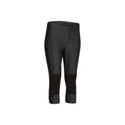 Legginsy turystyczne FH500 Helium damskie. Czarne legginsy damskie QUECHUA, l, bez wzorów, z elastanu. Za 69,99 zł.