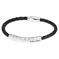Police Bransoletka Męska Fury pj25571blb / 01 (Długość 22 Cm). Szare bransoletki męskie marki Police. W wyprzedaży za 199,00 zł.