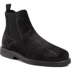 Sztyblety GANT - Barkley 19653889 Black G00. Czarne sztyblety męskie GANT, ze skóry, bez zapięcia. W wyprzedaży za 369,00 zł.