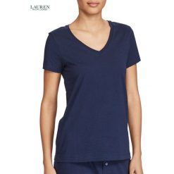Koszulka Lauren Ralph Lauren I8151229. Koszulki damskie LAUREN by Ralph Lauren, bez wzorów, bez kołnierzyka, bez rękawów. Za 195,00 zł.