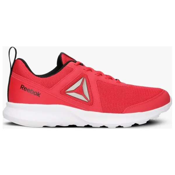Reebok Quick Motion buty męskie, czerwony, rozmiar 45,5. Czerwone buty sportowe męskie Reebok, ze skóry, bez zapięcia, do biegania. W wyprzedaży za 135,99 zł.