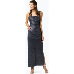 Marie Lund - Damska sukienka wieczorowa, niebieski. Niebieskie sukienki damskie Marie Lund, bez wzorów, eleganckie, bez kołnierzyka, bez rękawów. Za 599,95 zł.