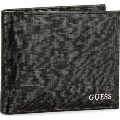 Portfele męskie: Duży Portfel Męski GUESS – Uptown Slg SM2308 LEA20 BLA