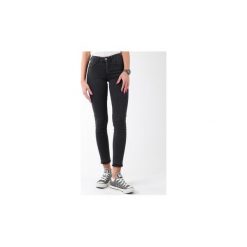 Jeansy skinny Lee Jeansy Jodee Super Skinny L529AENS. Czarne jeansy damskie Lee, l, bez wzorów, z jeansu. Za 229,33 zł.