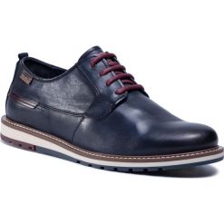 Półbuty PIKOLINOS - M8J-4314 Blue. Niebieskie półbuty męskie Pikolinos, na co dzień, bez wzorów, ze skóry, klasyczne, bez zapięcia. Za 489,00 zł.