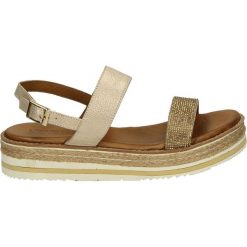 Sandały damskie: Sandały – 302S1216 GOLD