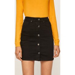 Haily's - Spódnica. Czarne spódniczki damskie Haily's, na co dzień, s, bez wzorów, z elastanu, casualowe, mini, proste. W wyprzedaży za 89,90 zł.