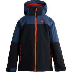 Helly Hansen JUNIOR PROGRESS Kurtka narciarska graphite blue. Szare kurtki sportowe męskie marki Helly Hansen, z materiału, narciarskie. W wyprzedaży za 471,75 zł.