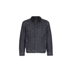 Kurtki jeansowe Lee SHERPA RIDER. Czarne kurtki męskie Lee, xl, bez wzorów, z jeansu, bez kaptura. Za 423,20 zł.