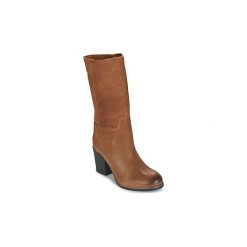 Botki damskie: Botki Shabbies BOOT HIGH 6 CM WAXED GRAIN LEATHER