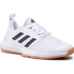 Buty adidas - Essence W FU8400 Ftwwht/Gresix/Ftwwht. Białe buty sportowe damskie Adidas, bez wzorów, ze skóry ekologicznej, sportowe, na fitness i siłownię. Za 249,00 zł.