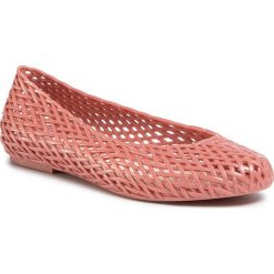Baleriny MELISSA - Tao + Jason Wu Ad 32828 Pink Cota Doch Metalized 10647. Różowe baleriny damskie Melissa, bez wzorów, z tworzywa sztucznego, klasyczne, bez obcasa, na płaskiej podeszwie, bez zapięcia. Za 439,00 zł.
