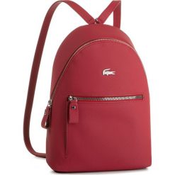 Plecak LACOSTE - Backpack NF2773DC Rhumba Red. Czerwone plecaki damskie Lacoste, bez wzorów, ze skóry ekologicznej, młodzieżowe. Za 779,00 zł.