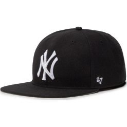 Czapka z daszkiem 47 BRAND - B-NSHOT17WBP-BK Black. Czarne czapki damskie 47 Brand, bez wzorów, z wełny. Za 119,00 zł.