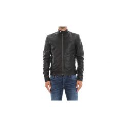 Kurtki krótkie Calvin Klein Jeans J30J307432 MURUS LEATHER MOTO. Czarne kurtki męskie Calvin Klein Jeans, xl, bez wzorów, z jeansu, krótkie, bez kaptura. Za 992,18 zł.