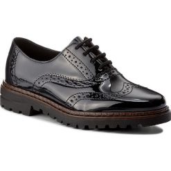 Buty damskie: Oxfordy RIEKER – 54812-45 Blue
