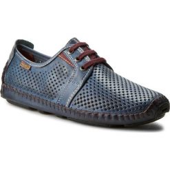 Półbuty PIKOLINOS - 09Z-6038 Nautic. Niebieskie półbuty męskie Pikolinos, na co dzień, bez wzorów, ze skóry, eleganckie, bez zapięcia. Za 499,00 zł.