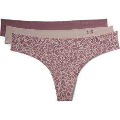 Under Armour 3-pack Spodenki Różowy Brązowy. Różowe figi damskie Under Armour, s, bez wzorów, z elastanu. Za 119,95 zł.