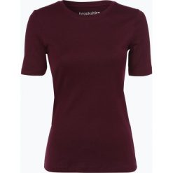Brookshire - T-shirt damski, czerwony. Czarne t-shirty damskie marki brookshire, m, w paski, z dżerseju. Za 39,95 zł.