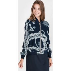 Just Cavalli Kurtka Niebieski. Niebieskie kurtki damskie Just Cavalli, l, bez wzorów, z wiskozy, bez kaptura. Za 2597,95 zł.