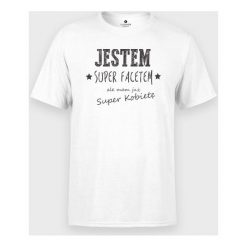Koszulka Jestem super. T-shirty chłopięce MegaKoszulki, bez wzorów, z bawełny, bez rękawów. Za 44,90 zł.