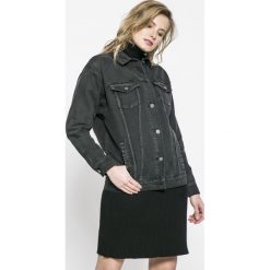 Noisy May - Kurtka Oli. Czarne kurtki damskie jeansowe Noisy May, l. W wyprzedaży za 129,90 zł.