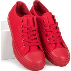 Czerwone trampki HOPE. Czerwone trampki i tenisówki damskie marki SEASTAR. Za 49,00 zł.