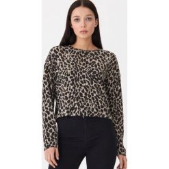 Wzorzysty sweter - Wielobarwny. Czarne swetry damskie House, s, bez wzorów, bez rękawów, bez kaptura. Za 49,99 zł.