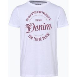T-shirty męskie: Tom Tailor Denim – T-shirt męski, czarny