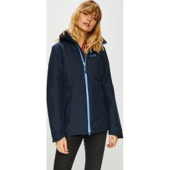 Jack Wolfskin - Kurtka Karelia Trail. Niebieskie kurtki damskie marki Jack Wolfskin, s, bez wzorów, z poliesteru, krótkie, z kapturem. W wyprzedaży za 599,90 zł.