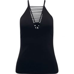 Bikini: Seafolly ACTIVE MULTI ROULEAU SINGLET Góra od bikini black