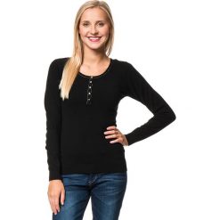 Swetry klasyczne damskie: Sweter w kolorze czarnym
