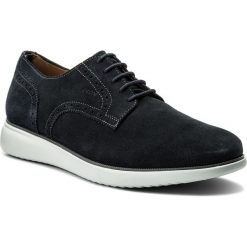 Półbuty GEOX - U Winfred A U824CA 00022 C4002 Navy. Niebieskie półbuty skórzane męskie marki Kazar, na sznurówki. W wyprzedaży za 319,00 zł.