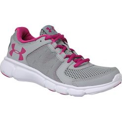 Under Armour W Thrill 2 1273956-942 buty do biegania damskie szare, różowe 36,5. Szare buty sportowe damskie Under Armour, bez wzorów, z materiału, do biegania. W wyprzedaży za 179,99 zł.