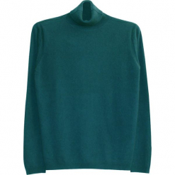 Sweter kaszmirowy w kolorze morskim. Niebieskie golfy męskie marki Ateliers de la Maille, m, z kaszmiru. W wyprzedaży za 545,95 zł.