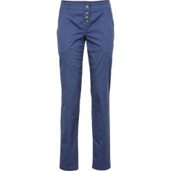 Chinosy damskie: Spodnie chino bonprix indygo „used”