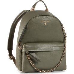 Plecak MICHAEL MICHAEL KORS - Slater 30T0G04B1L Army Green. Zielone plecaki damskie MICHAEL Michael Kors, bez wzorów, ze skóry. Za 1329,00 zł.