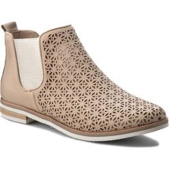 Sztyblety CAPRICE - 9-25302-28 Beige Nubuc 412. Brązowe botki damskie skórzane marki Caprice. W wyprzedaży za 189,00 zł.