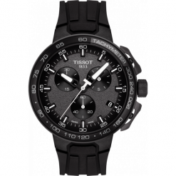 RABAT ZEGAREK TISSOT T-Sport T111.417.37.441.03. Pomarańczowe zegarki męskie TISSOT, ze stali. W wyprzedaży za 1751,20 zł.