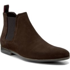 Sztyblety męskie: Sztyblety BOSS – Pariss 50374494 10201519 01 Dark Brown 202