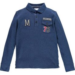 Mek - Longsleeve dziecięcy 128-170 cm. Niebieskie t-shirty chłopięce Mek, bez wzorów, z bawełny, z długim rękawem. W wyprzedaży za 129,90 zł.