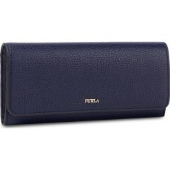 Duży Portfel Damski FURLA - Babylon 1034175 P PU02 HSF Blu Notte g. Niebieskie portfele damskie Furla, bez wzorów, ze skóry. W wyprzedaży za 369,00 zł.