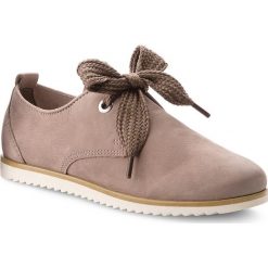 Półbuty MARCO TOZZI - 2-23614-20 Taupe 341. Brązowe półbuty damskie skórzane marki Marco Tozzi, na płaskiej podeszwie. W wyprzedaży za 169,00 zł.