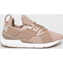 Puma - Buty Muse Core+. Brązowe buty sportowe damskie Puma, bez wzorów, z gumy, sportowe. W wyprzedaży za 329,90 zł.
