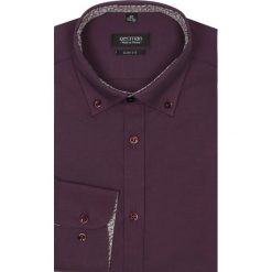 Koszula bexley 2223 długi rękaw slim fit bordo. Fioletowe koszule męskie marki Recman, na lato, m, bez wzorów, z bawełny, klasyczne, z klasycznym kołnierzykiem, z długim rękawem. Za 69,99 zł.