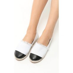 Espadryle damskie: Białe Espadryle Crazy Wasp